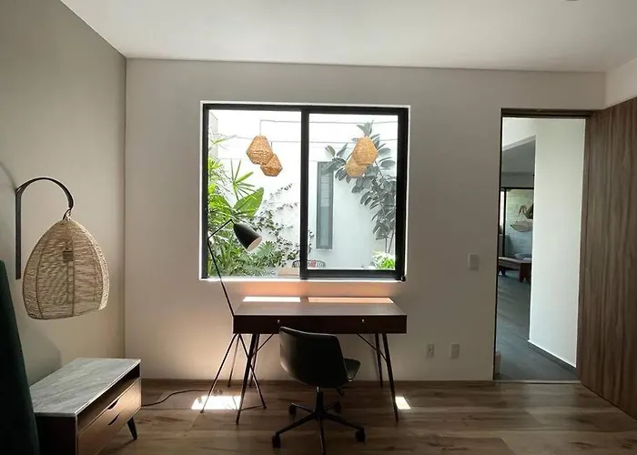 Apartment Cautivador Espacio En La Roma Mexico City