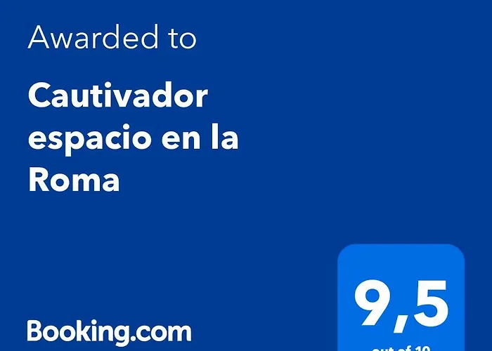 Apartment Cautivador Espacio En La Roma Mexico City